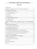 Một số nội dung về ảnh panorama và kỹ thuật ghép ảnh 