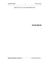 Kế toán tập hợp chi phí và tính giá thành sản phẩm trong doanh nghiệp đạt điểm cao.