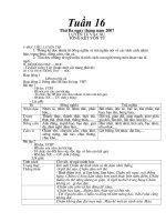 Bài soạn Giáo án 2 buổi lớp 4-5 tuần 16