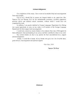 Developing exercises to improve short term memory for english maors at vinh university 