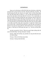 Phân tích trang bị điện hệ thống điều tiết nước hồ chứa hà động 