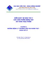 Tài liệu Kiểm soát vệ sinh an toàn thực phẩm P8 doc