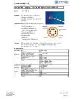 Tài liệu KRONE - Datasheet - Cat 5e - Cable - HIGHWIRE FTP LSZH pdf
