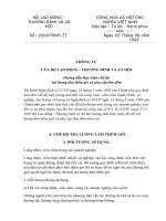 Bài soạn Che do lam them vao ban dem