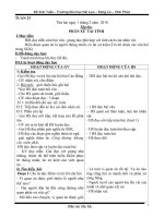 Bài soạn GIAO AN TUAN 23 ( 2 BUOI)