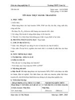 Tài liệu Tiết 6 Công nghệ 12