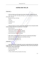 Tài liệu QUẢN TRỊ KINH DOANH VIỄN THÔNG - TRẢ LỜI CÂU HỎI ppt