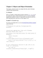 Tài liệu Dive Into Python-Chapter 5. Objects and Object-Orientation ppt