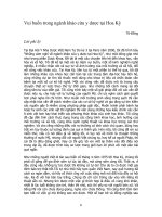 Tài liệu Vui buồn trong ngành khảo cứu y dược tại Hoa Kỳ doc