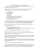 Tài liệu Triển khai Exchange Server 2007 doc