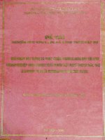 Giải pháp xây dựng và phát triển thương hiệu đối với các doanh nghiệp kinh doanh xuất khẩu việt nam trong tiến trình gia nhập tổ chức thương mại thế giới (WTO) đề tài nghiên cứu khoa học và công nghệ cấp bộ 