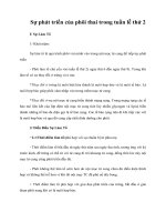 Tài liệu Giáo trình Sự phát triển của phôi thai trong tuần lễ thứ 2 pptx