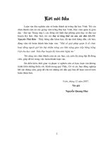 Một số giải pháp quản lí tổ chức hoạt động ngoài giờ lên lớp nhằm nâng cao khả năng giao tiếp bằng tiếng việt cho học sinh tiểu học huyện kỳ sơn tỉnh nghệ an 