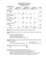 Tài liệu Bài kiểm tra hình học nâng cao 1 pdf