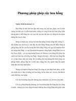 Tài liệu Phương pháp ghép cây hoa hồng docx