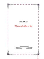 Tài liệu Đồ án truyền động cơ khí doc