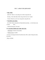 Tài liệu Tóan 1 - TIẾT 3 : HÌNH VUÔNG,HÌNH TRÒN ppt