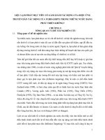 LIỆU lạm PHÁT mục TIÊU có làm GIẢM tác ĐỘNG của HIỆU ỨNG TRUYỀN dẫn tác ĐỘNG của TGHĐ (ERPT) TRONG NHỮNG nước ĐANG PHÁT TRIỂN KHÔNG 