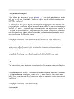 Tài liệu Using TextFormat Objects ppt