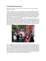 Bài soạn Tết muộn Rằm tháng Giêng