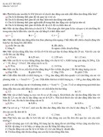 Bài soạn Đề khảo sát DH- CĐ Lần 1 năm 2010- 2011