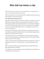 Tài liệu Biến thất bại thành cơ hội pdf