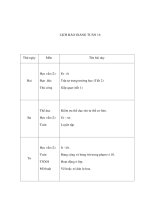 Tài liệu Gíao án tuần 16 docx