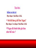 Gián án Tập đọc Nội quy Đảo khỉ