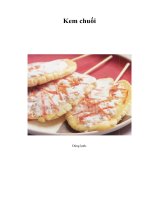 Tài liệu Kem chuối pptx
