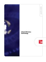 Tài liệu E-Band Wireless doc