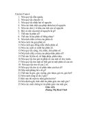 Bài soạn câu hỏi Toán 6 HKII