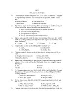 Tài liệu Đề thi thử ĐH môn Hóa khối A lần 2 năm 2010 pdf