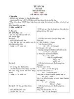 Tài liệu Giáo  án  Lớp 5 tuần 34-35 CKTKN