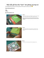 Tài liệu Một mẫu gối ôm siêu “kute” cho phòng của bạn nè ppt