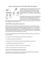 Tài liệu Kiểm tra Exchange Server 2007 bằng MOM 2005 (Phần 2) docx