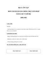 Tài liệu Lịch sử 5 - HƠN TÁM MƯƠI NĂM CHỐNG THỰC DÂN PHÁP XÂM LƯỢC VÀ ĐÔ HỘ (1858-1945) pptx