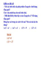 Bài giảng tiet 69 mo rong khai niem phan so