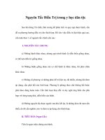 Tài liệu Nguyên Tắc Điều Trị trong y học dân tộc pptx