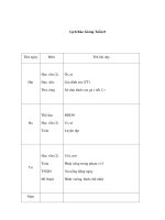 Tài liệu Gíao án tuần 8 pdf