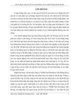 Hoàn thiện công tác bán hàng và xác định kết quả hoạt động kinh doanh tại công ty TNHH gas petrolimex hải phòng 