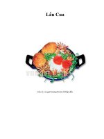 Tài liệu Lẩu Cua ppt