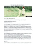 Góc nhỏ tâm hồn : Yêu Xa