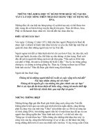 Tài liệu NHỮNG NHÀ KHOA HỌC TỪ HÀNH TINH KHÁC ĐÃ TẠO RA TẤT CẢ CUỘC SỐNG TRÊN TRÁI ĐẤT BẰNG VIỆC SỬ DỤNG MÃ DNA ppt