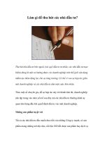 Tài liệu Làm gì để thu hút các nhà đầu tư? pptx