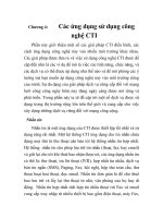 Tài liệu công nghệ CTI và khả năng ứng dụng trong hệ thống BANK - BY - PHONE, chương 4 ppt