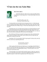 Bài giảng Về hai câu thơ :