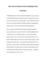 Tài liệu LUYỆN ĐỌC TIẾNG ANH QUA TÁC PHẨM VĂN HỌC-THE ADVENTURES OF HUCKLEBERRY FINN CHAPTER 5 pptx
