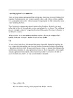 Tài liệu Validating Against a List of Choices doc