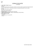 Tài liệu SO PHAN MOT CON NGUOI
