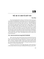 Tài liệu Chương 15: Trẻ em và kinh tế chất thải ppt